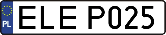 ELEP025