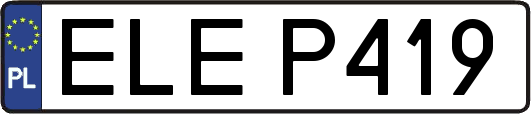 ELEP419