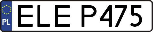 ELEP475