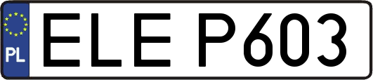 ELEP603