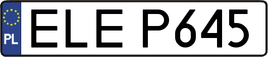 ELEP645