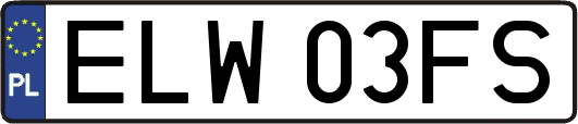 ELW03FS