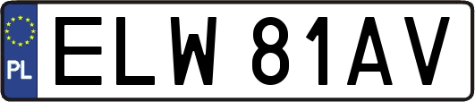 ELW81AV