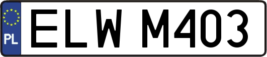 ELWM403