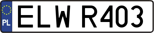 ELWR403