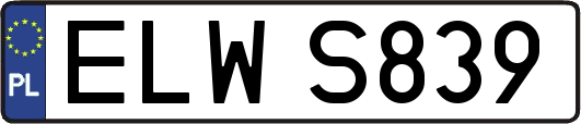 ELWS839