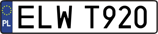 ELWT920