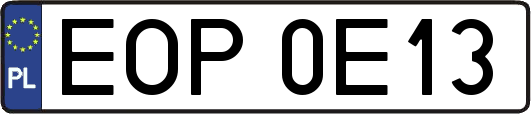 EOP0E13