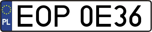 EOP0E36
