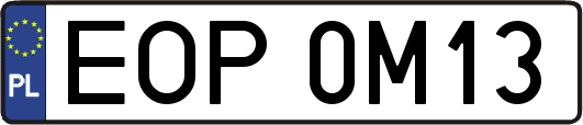 EOP0M13