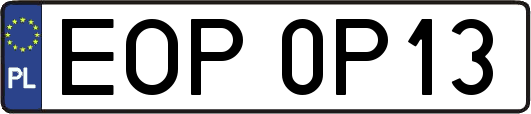 EOP0P13