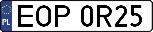 EOP0R25