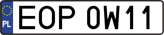 EOP0W11