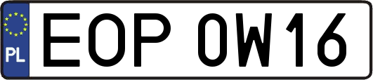 EOP0W16