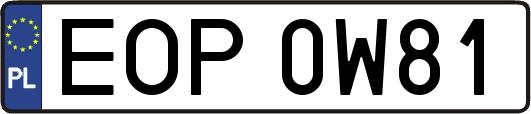 EOP0W81