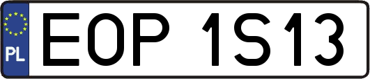 EOP1S13