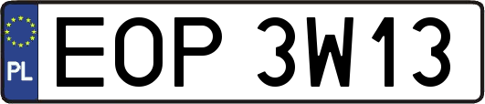 EOP3W13