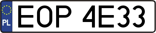 EOP4E33