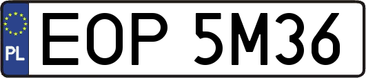 EOP5M36