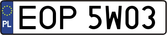 EOP5W03