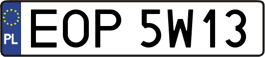 EOP5W13