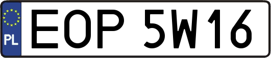 EOP5W16