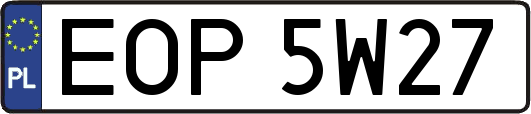 EOP5W27