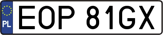 EOP81GX