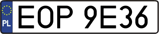 EOP9E36