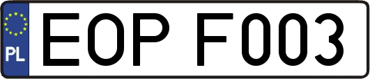 EOPF003