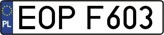 EOPF603