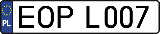 EOPL007