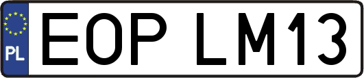EOPLM13