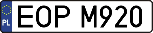 EOPM920
