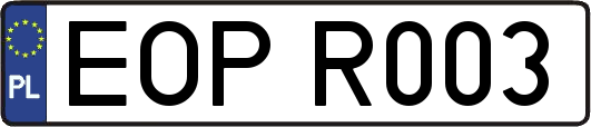 EOPR003