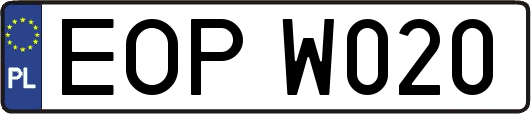 EOPW020