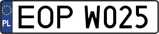 EOPW025