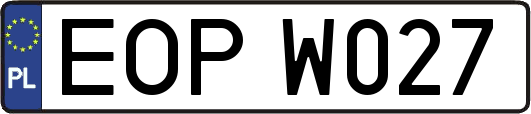 EOPW027