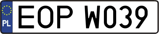 EOPW039