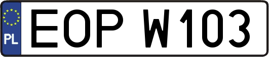EOPW103