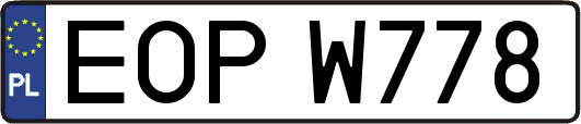 EOPW778