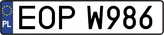 EOPW986
