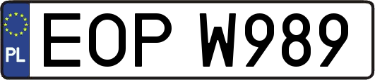 EOPW989