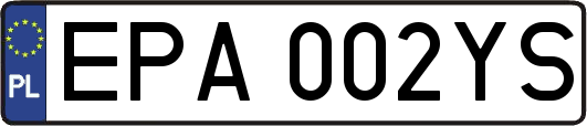 EPA002YS