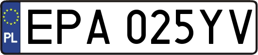 EPA025YV