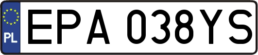 EPA038YS