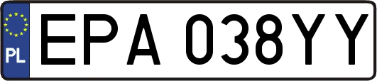 EPA038YY