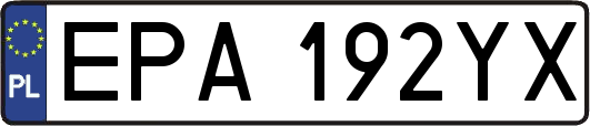 EPA192YX