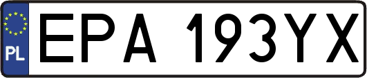 EPA193YX