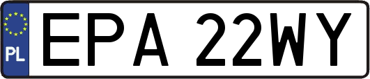 EPA22WY